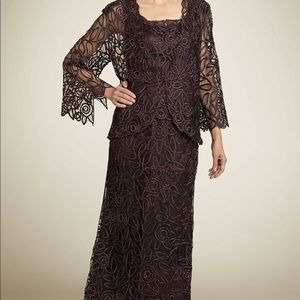 SOULMATES two piece Mother of the Bride dress sz XL